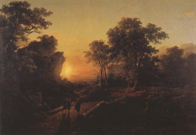 Landscape with the Walk to Emmaus (mk22)